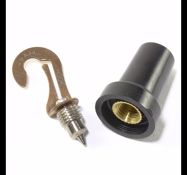 Rajah. Brass Hook Spark Plug Terminal Histoparts
