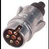 Trailer Socket, 7 Pin. Metal