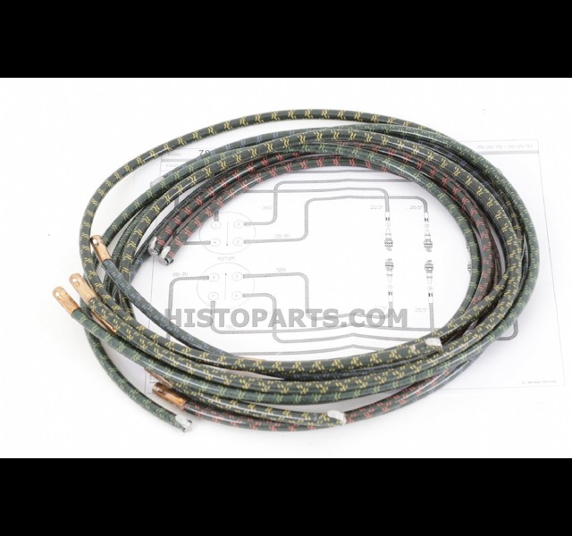 Spark Plug Wire Set. Ford v8 1937-41