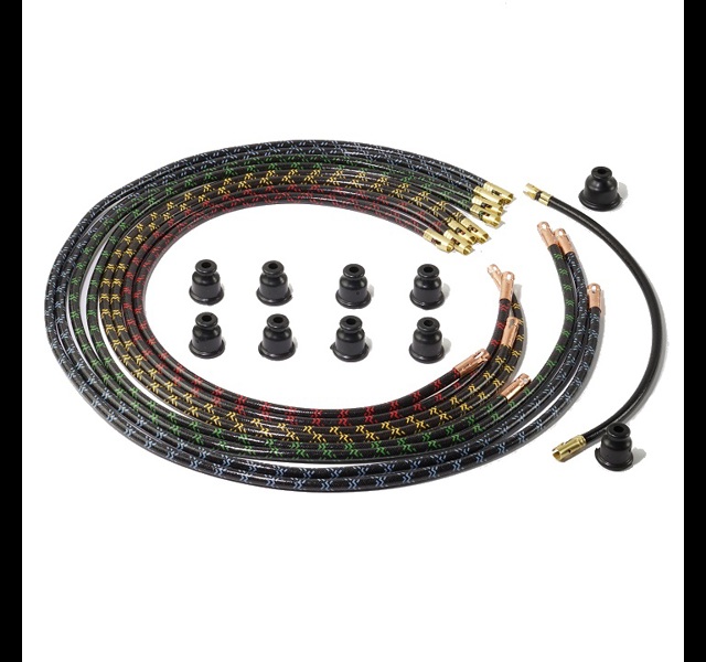 Spark Plug Wire Set. Ford v8 1942-44