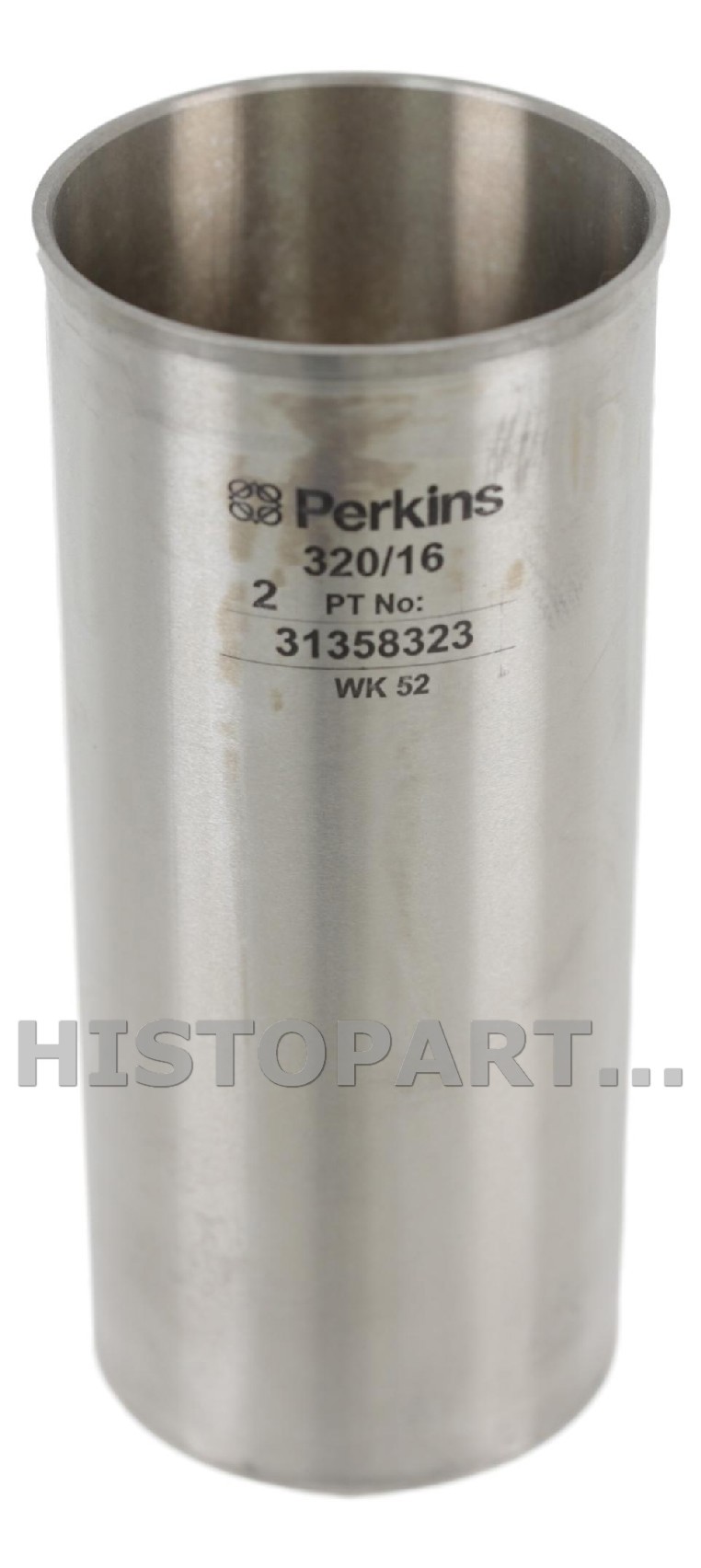 Perkins Engine Liner, Cast with 3.8 mm lip