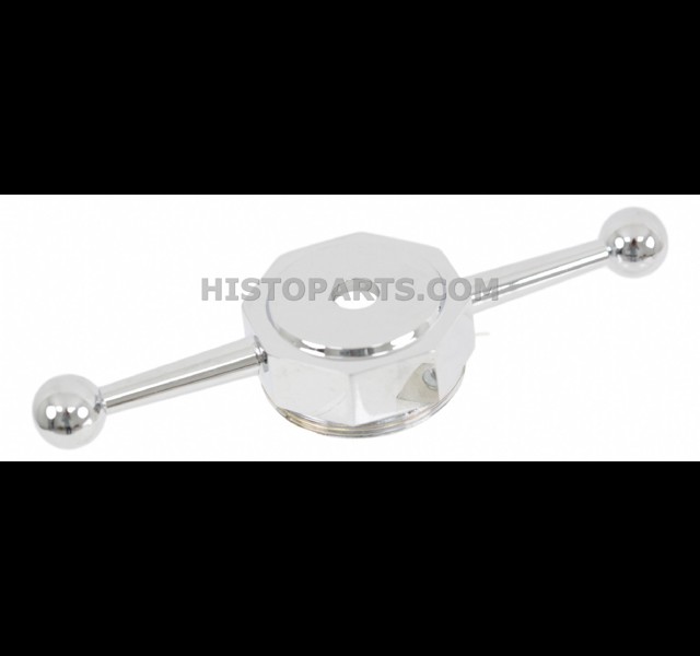 Chrome Dog Bone Radiator Cap