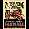 Mc. Cormick Farmall Metal wall sign