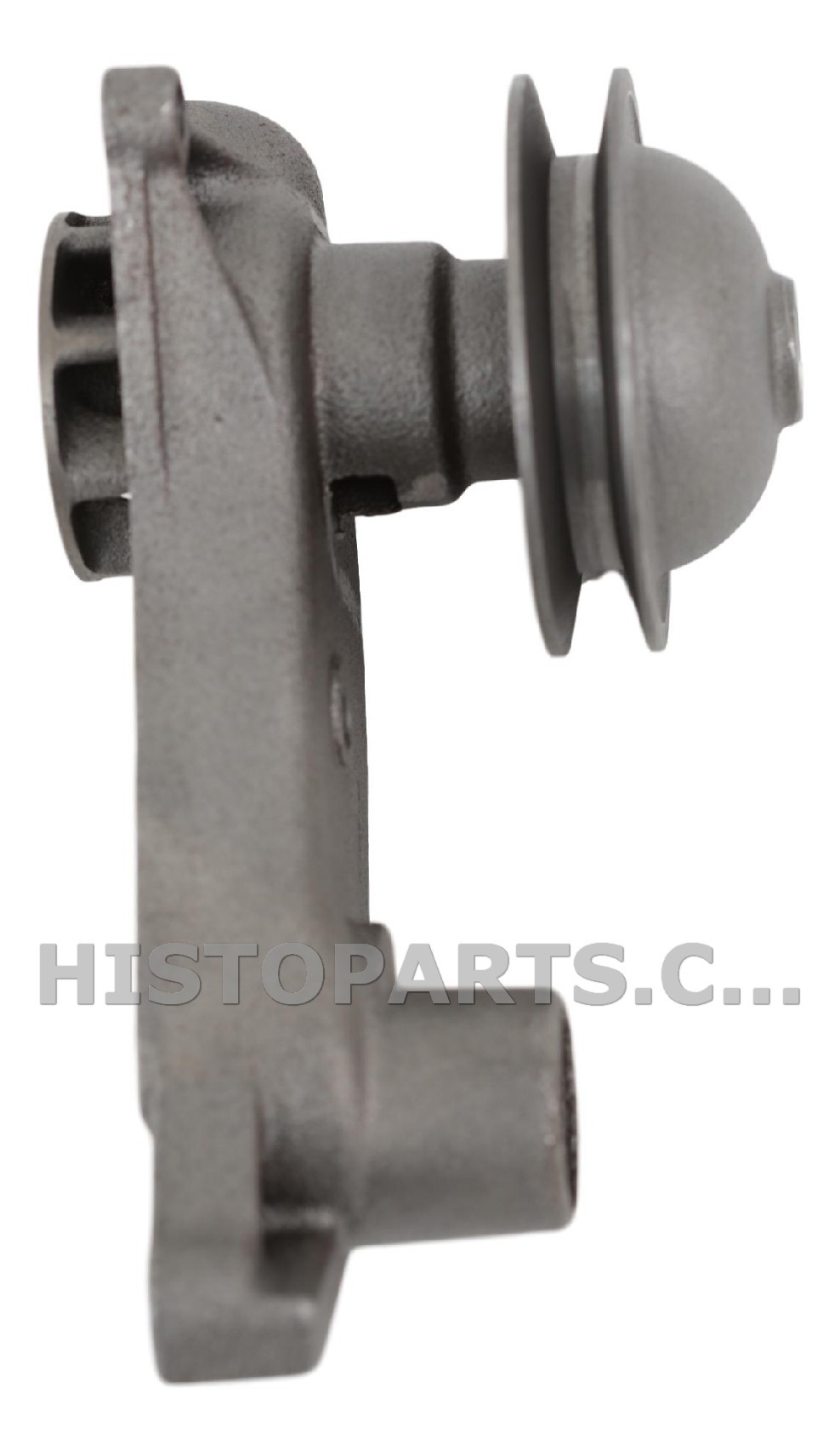 Waterpomp Links, Ford V8 flathead in detail