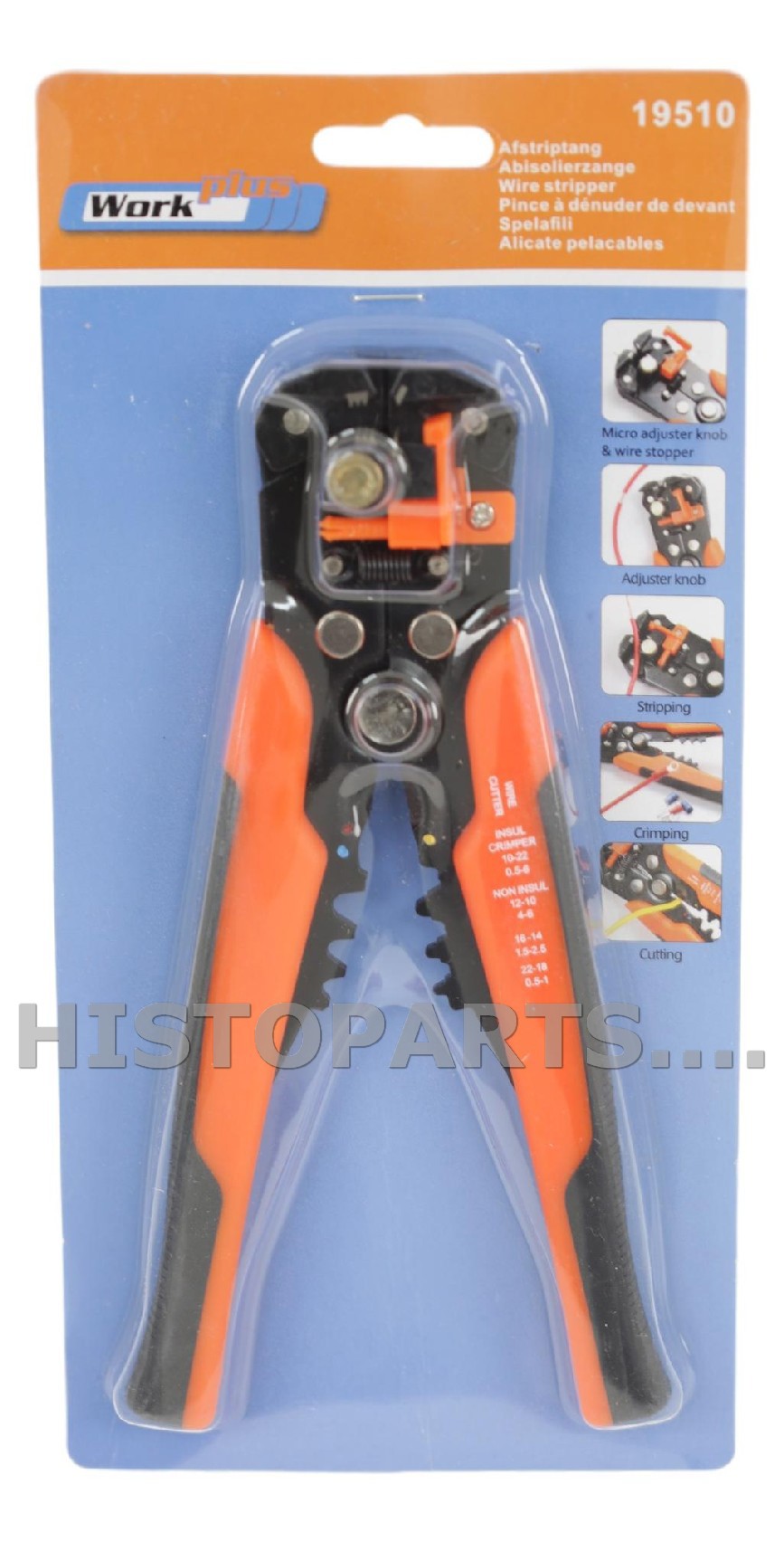 Kabelschoen / Afstripstang. Profi Histoparts
