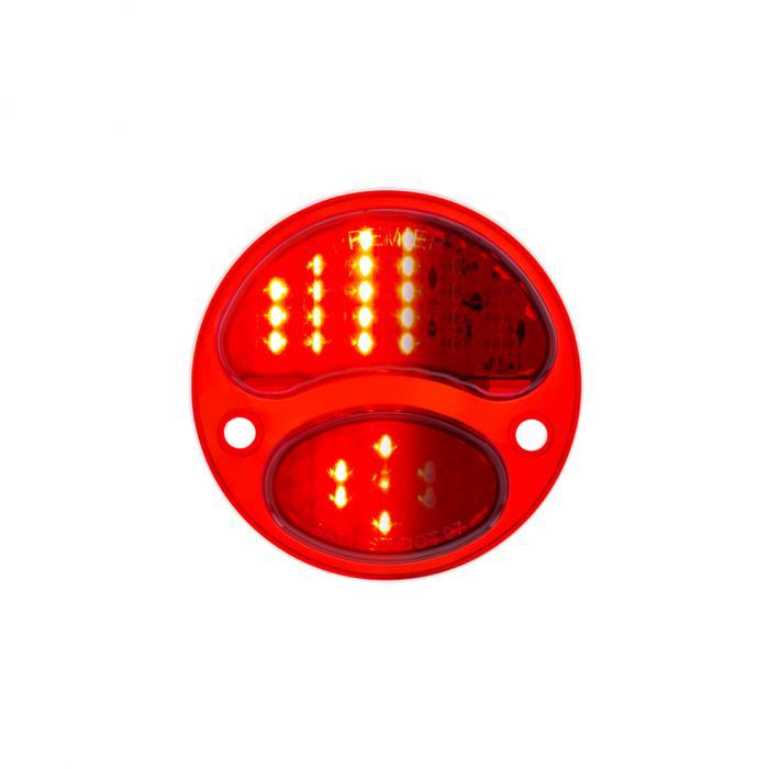Achterlicht inzet met LED in detail