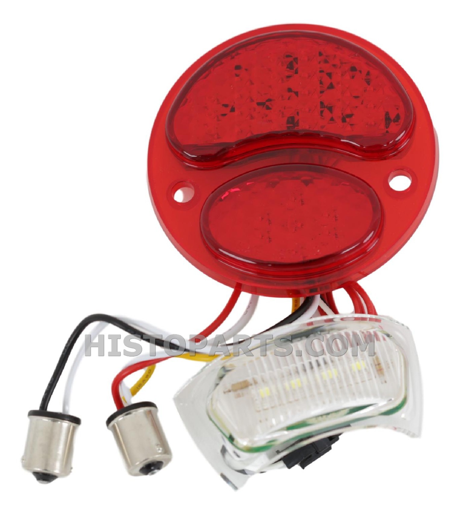 Achterlicht inzet met Kenteken verlichting in LED 