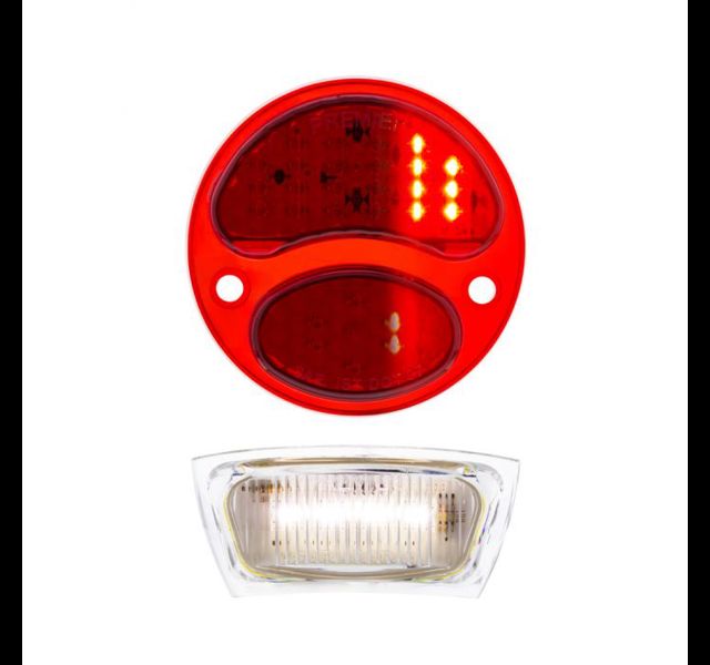 productfoto van Achterlicht inzet met Kenteken verlichting in LED 
