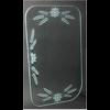Windwing Glass, Etched