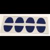 Outer Bumper Clamp Decals Set. A-Ford