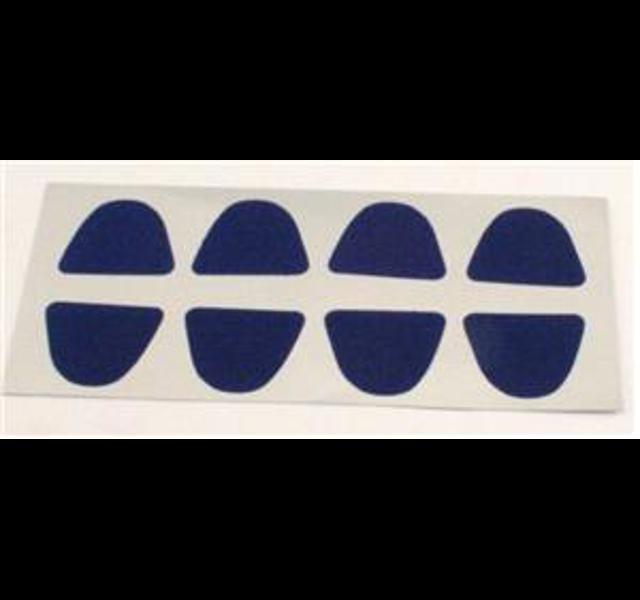 Outer Bumper Clamp Decals Set. A-Ford