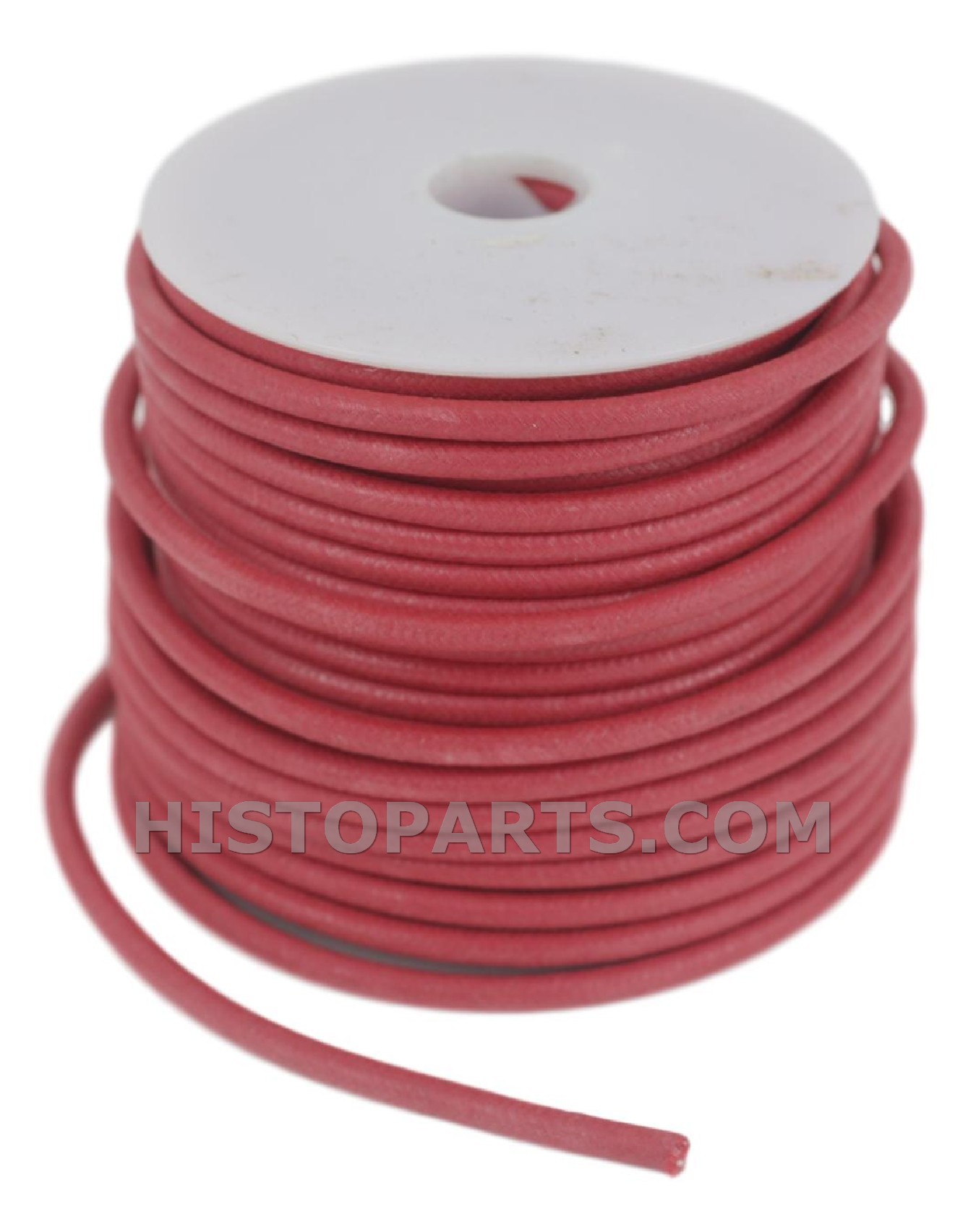 Cotton Braided Primary Wire, 3,3 mm2. Red