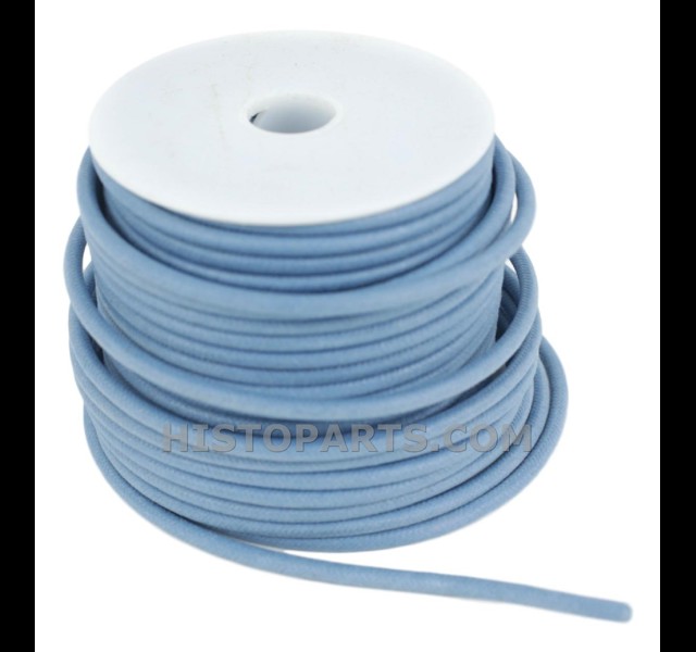 Cotton Braided Primary Wire, 3,3 mm2. Blue