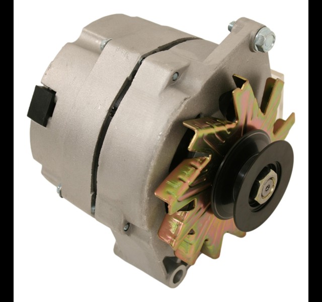 One Wire Fast Start Alternator with Pulley