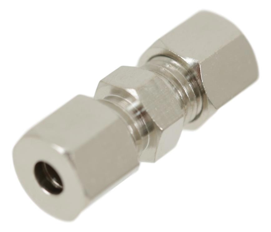 Leiding nippel 3/16 x 3/16 inch