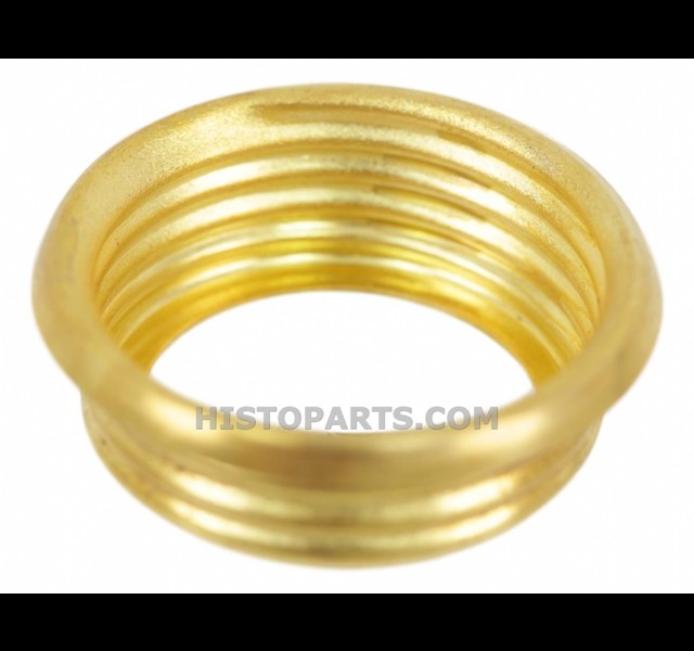 Threaded soldering neck for radiator