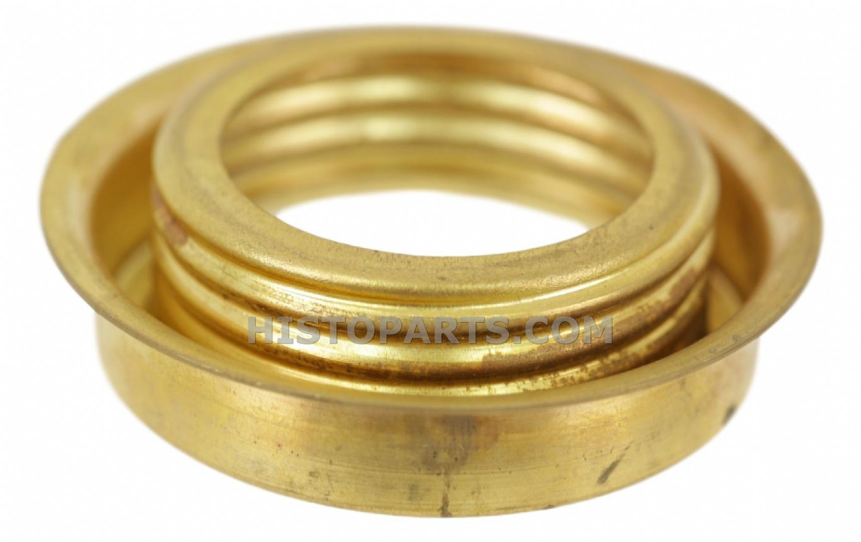 Threaded soldering neck for radiator.