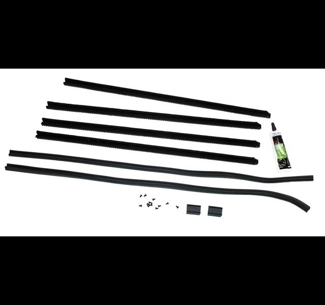 Raam geleider set 4-Deur. A-Ford