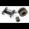 Alternator pulley and bracket set