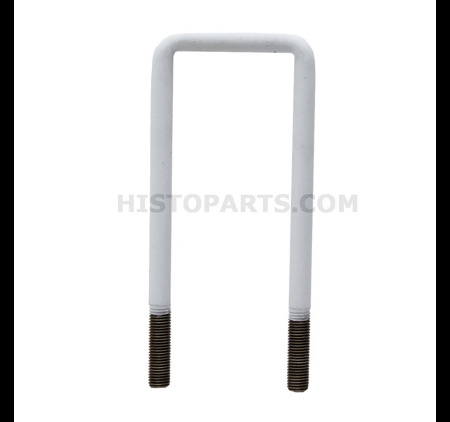 Front axle spring clamp. Eicher