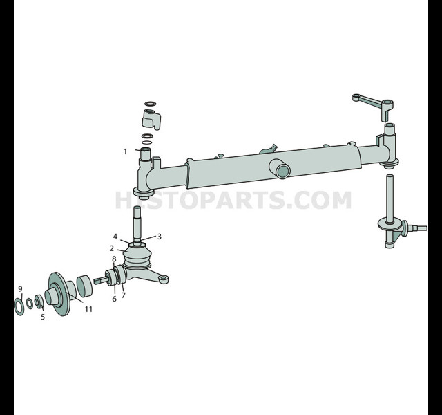 O-ring spindle Eicher Histoparts