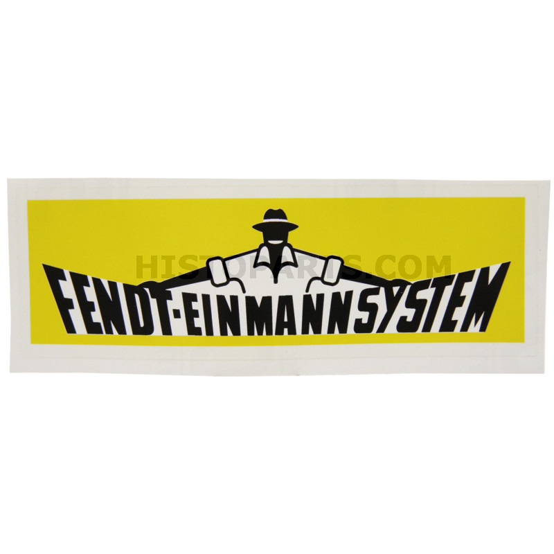 Decal Fendt Einmannsystem
