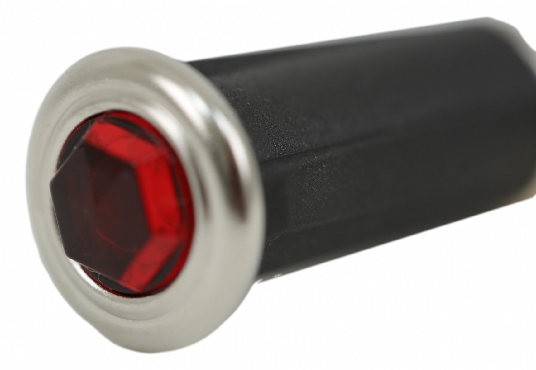 Rood controle lamp met afdekkap David Brown  Histoparts