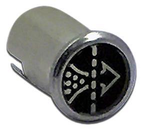 Air filter restriction indicator lens