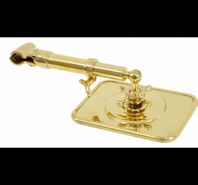 Outside rear view mirror, brass Histoparts