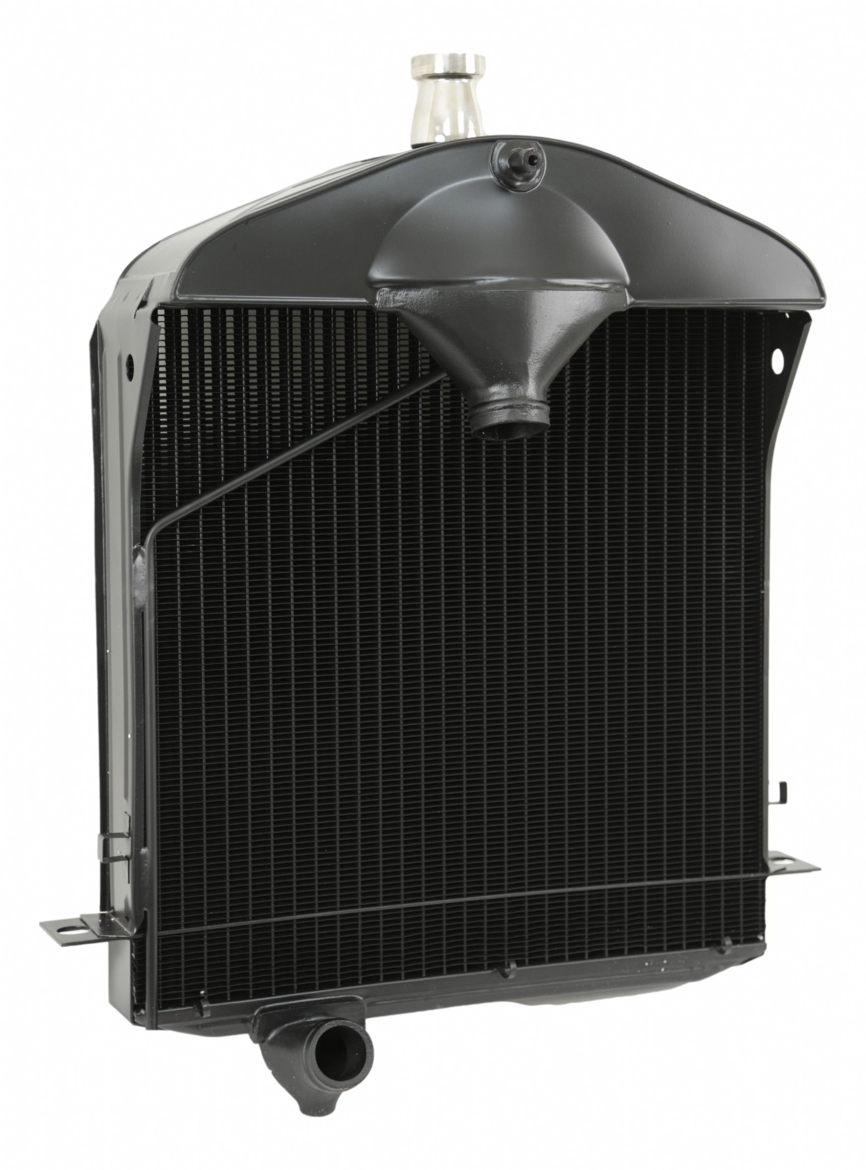 Black low radiator Ford Model T, 1917-23.