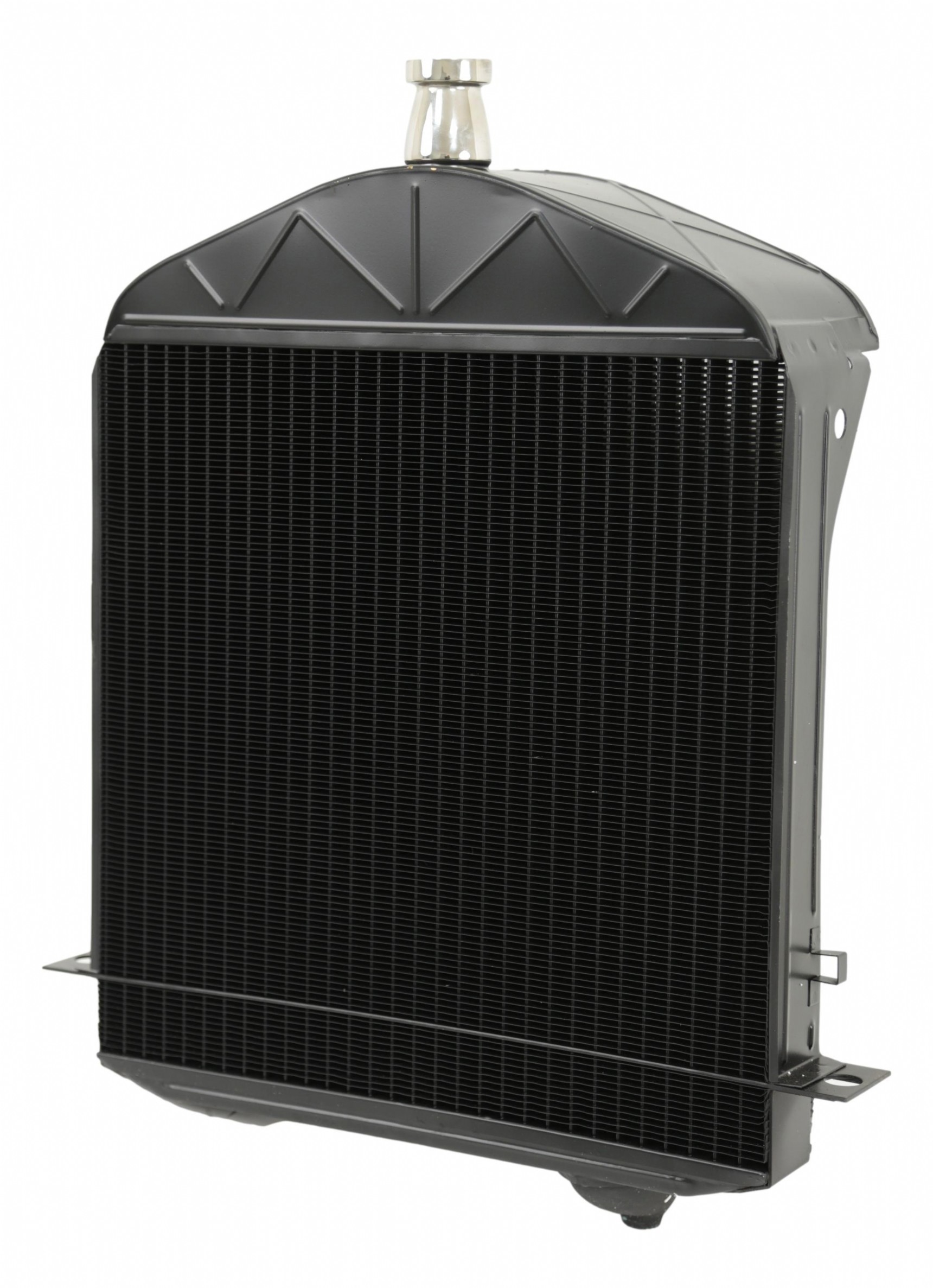 Black low radiator Ford Model T, 1917-23. Histoparts
