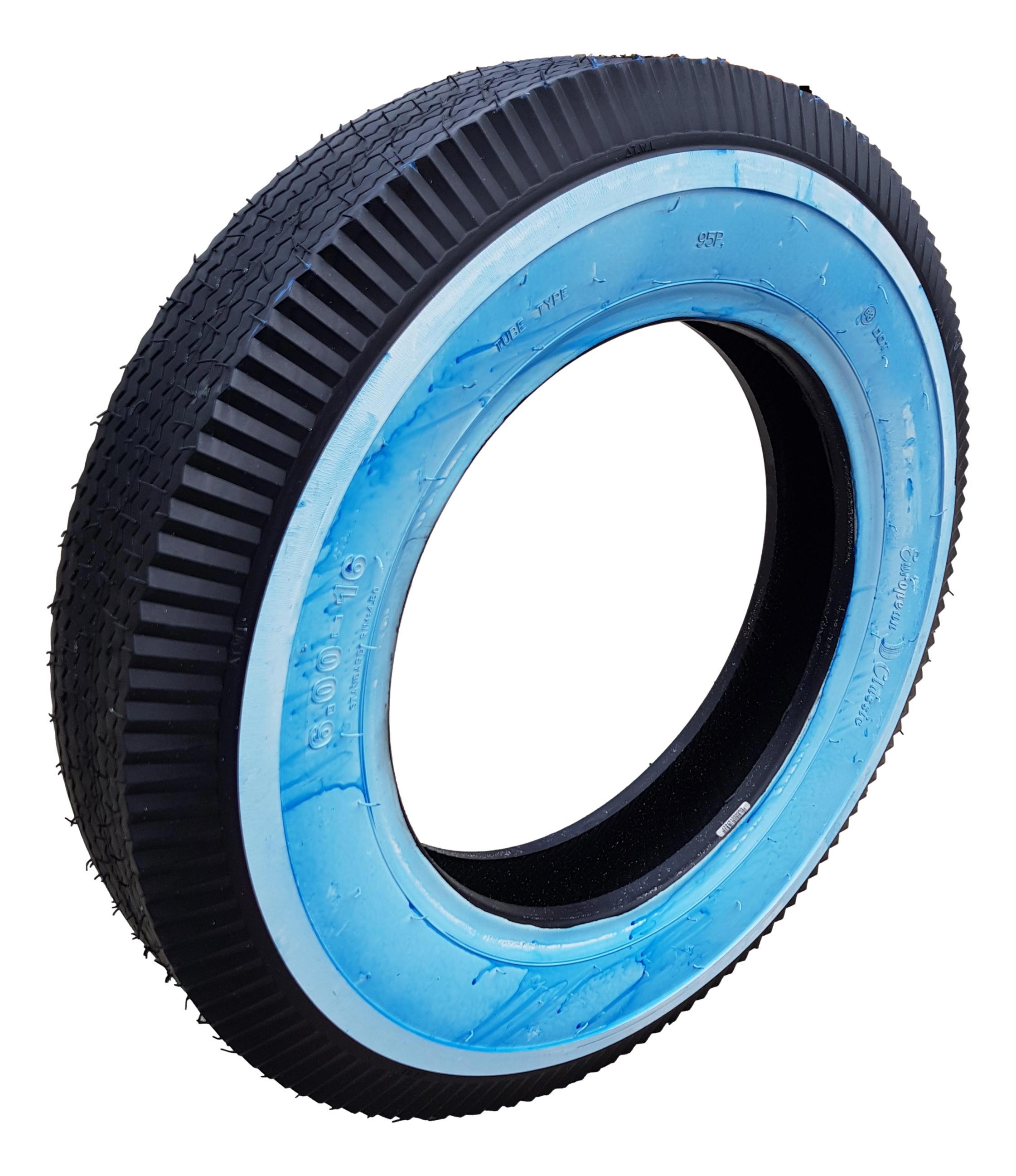 6.00 x 16 Whitewall tyre