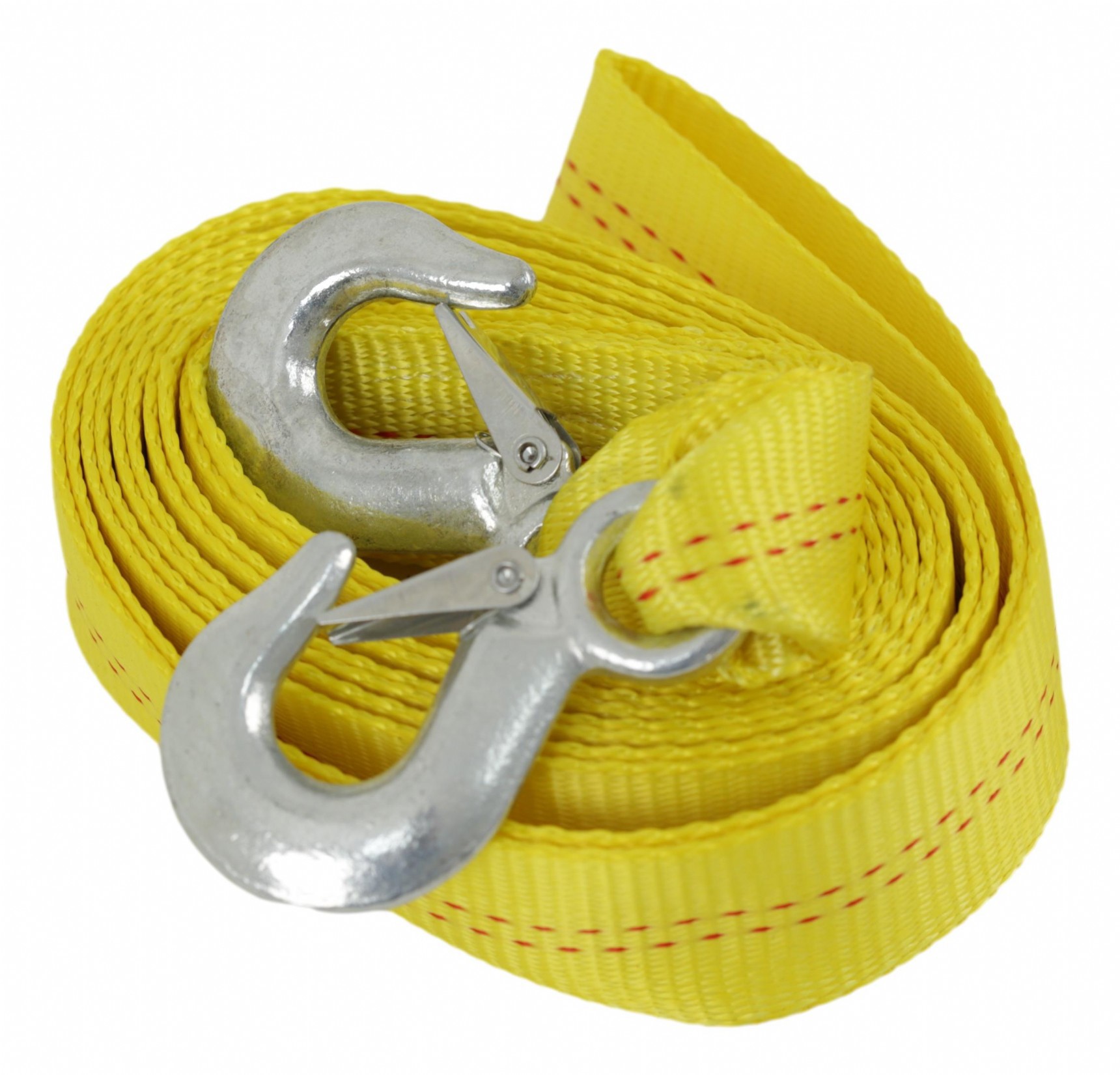 Tow band with hooks