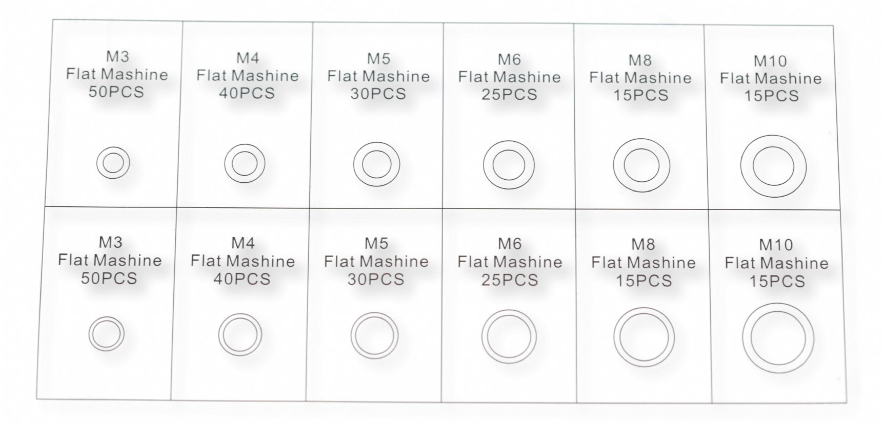 Ringen assortiment box 350 delig Histoparts