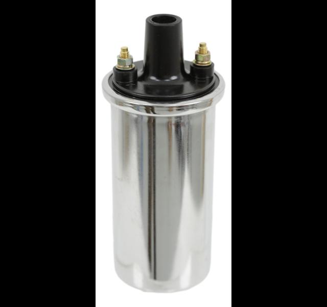 12 Volt bobine met chromen behuizing