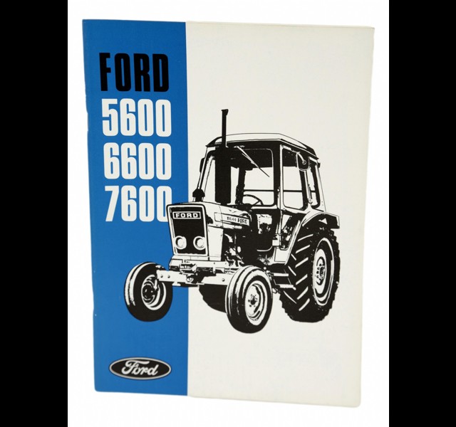 Dutch intstruction book Ford  5600 6600 7600.