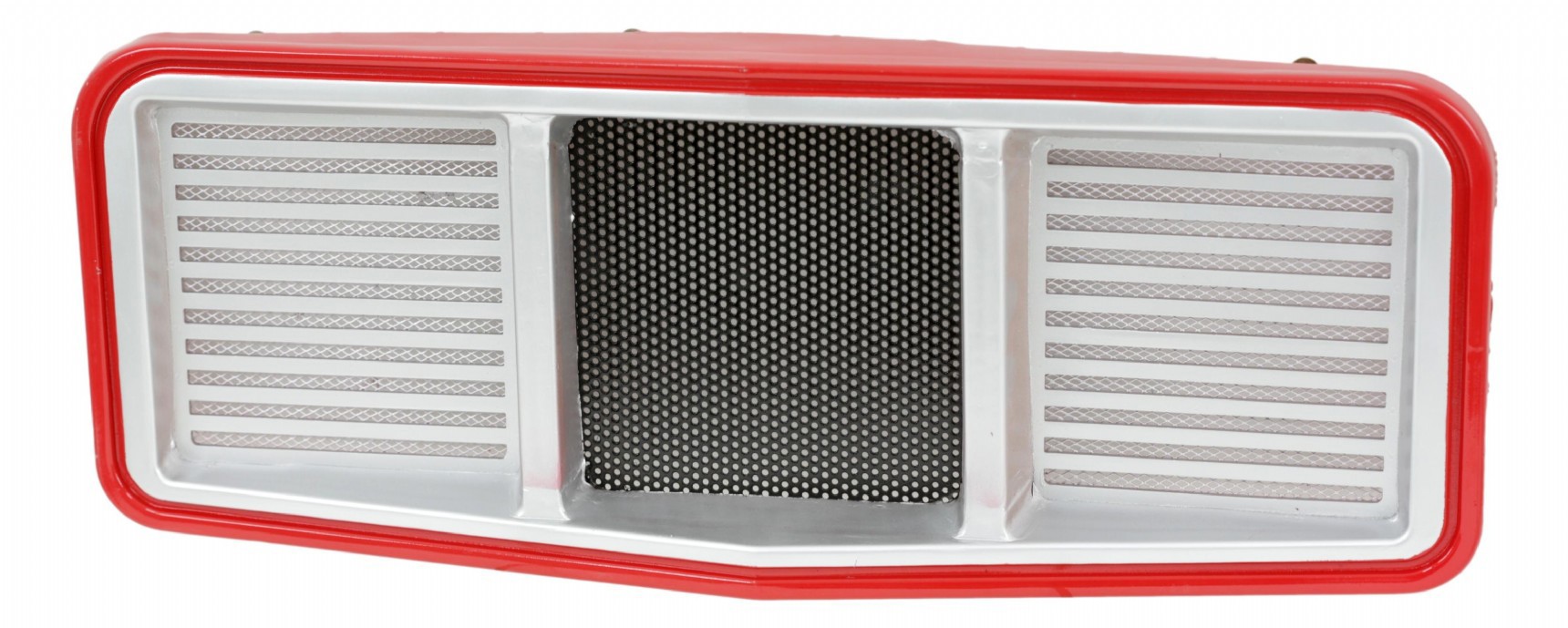 Metalen front grille Case International.
