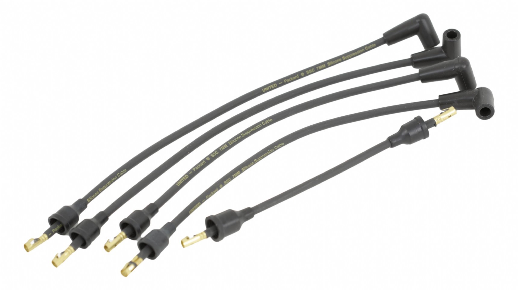 Sparkplug wiring set. 4 cyl.