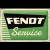 Tin Sign 20x30 cm Fendt - Service