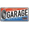 Garage, Metalen werkplaatsbord 