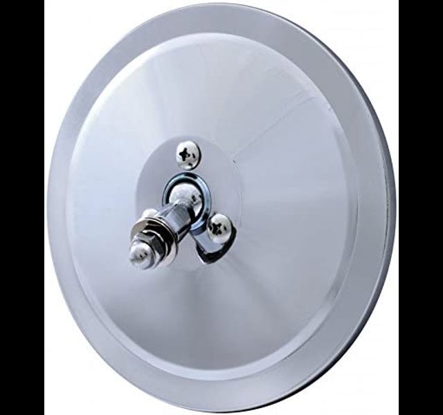 Rear View Mirror, Chromed. Ø 127 mm