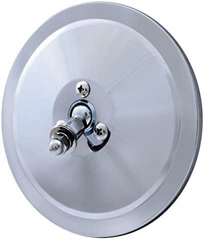 Rear View Mirror, Chromed. Ø 127 mm