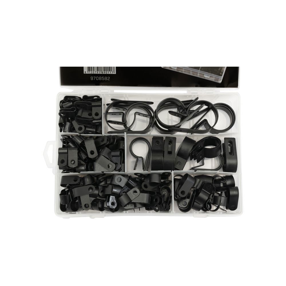 Wiring harnass mounting clamp kit