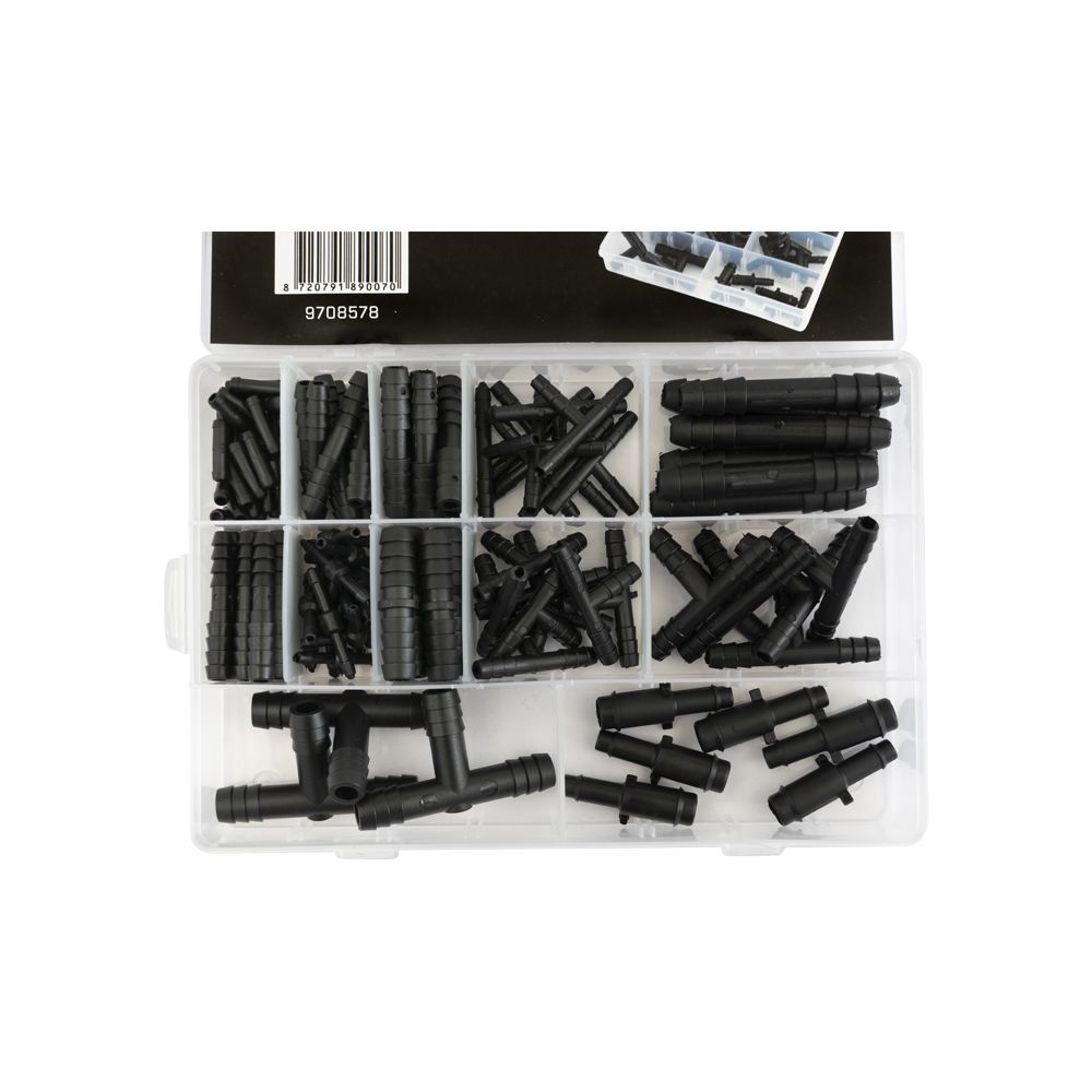 Slang connector set, 113 delig