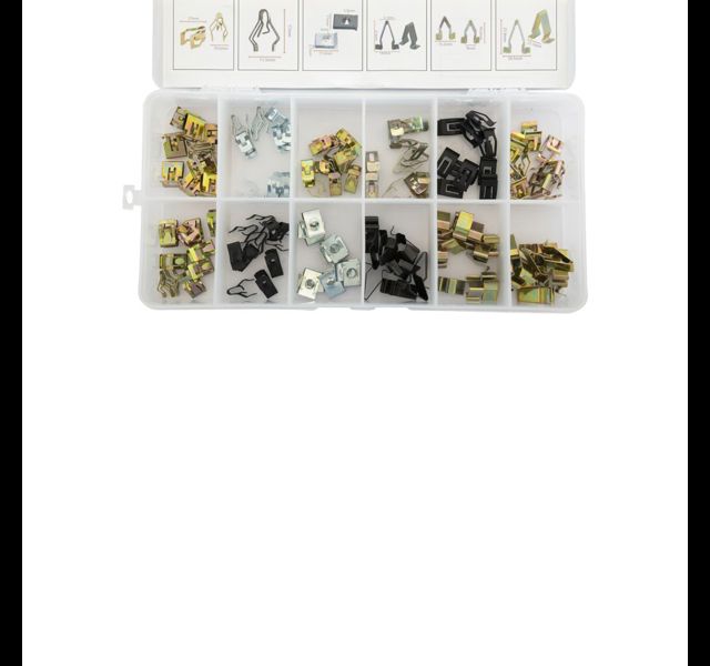 Universal Clamp kit. 120 pc.