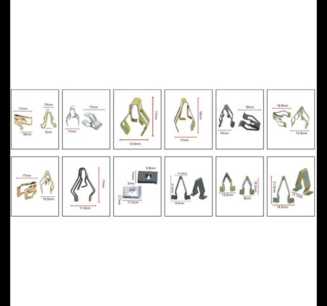 Universal Clamp kit. 120 pc. Histoparts
