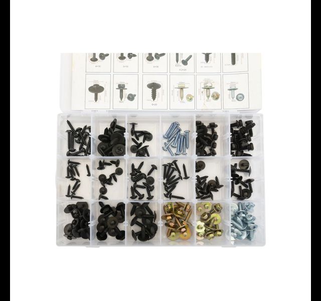 Self-Tapping srew set. 180Pc.