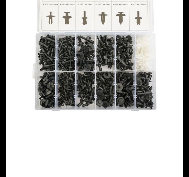 Interior clip assortment kit 350 pc.