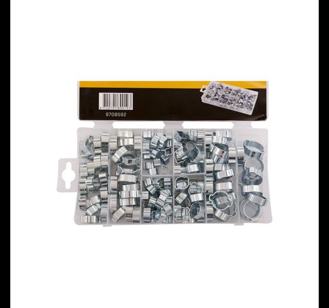 Oorslangklemmen set 150 delig