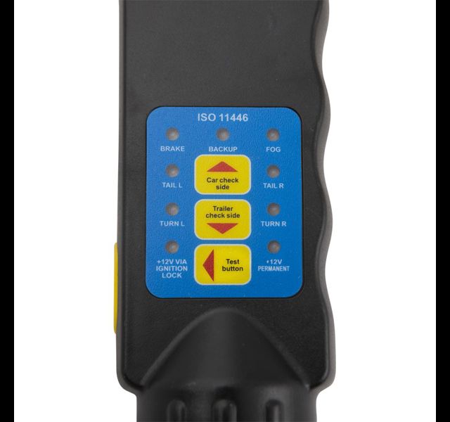 Car and trailer tester 13 pole in detail